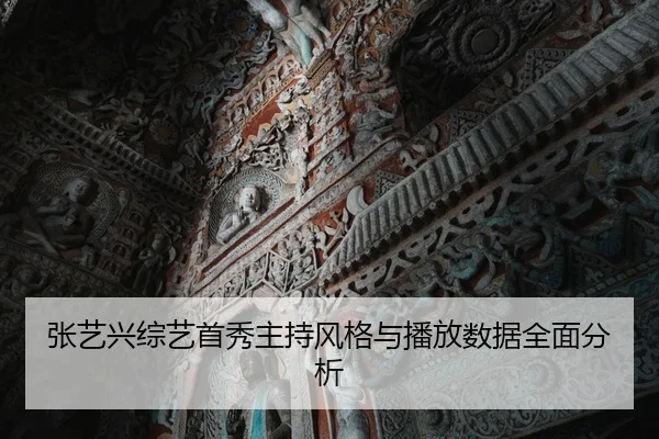 张艺兴综艺首秀主持风格与播放数据全面分析